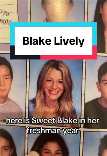 The Blake Lively yearbook pics you guys were asking for. #blakelively #justinbaldoni #celebrity #burbankhighschool #celebritynews #itendswithus #itendswithusmovie
