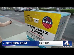 Ballot drop boxes are open in LA County