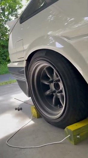 【AE86 × RS Watanabe】The ultimate tag team!! Watanabe wheels shining emotionally in the morning su...