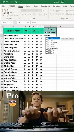 📊 Excel Me Count if Function Ka Use Kaise Kare? 🔥 2025 #viral #trending #shorts #kge #education