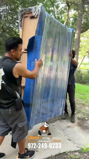 Moving a Massive Heavy Dresser | Professional Movers in Denton, TX | Rescue Moving Services