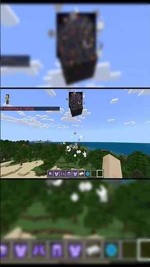 Falling Meteors AddOn Minecraft Bedrock 1.21 Gratis