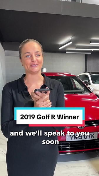 2019 Golf R Winner - Cash Alternative Offered!