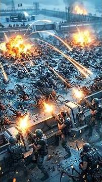 Bugs Attack On Planet P Outpost | Starship Troopers Terran Command | RTS Game | Base Defense