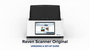 Watch Unboxing and Setting up the Raven Original Document Scanner on Amazon Live
