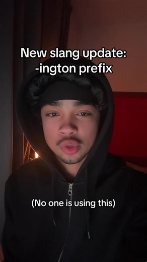 Exploring the New Slang: The -ington Trend
