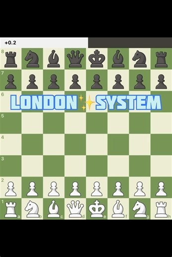 Awesome✨Chess Opening . In London System . For White . #chess