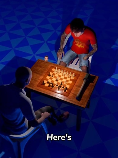 The MOST V-OLENT Opening!#chess #3d | chess