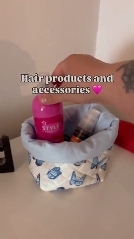 Handmade Quilted Fabric Storage Baskets - Etsy