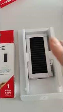 Frigidaire water and air filter replacement, reset button