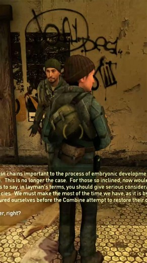 Doctor Kleiner tells everyone to get busy 🤣 - Half-Life 2: Episode One