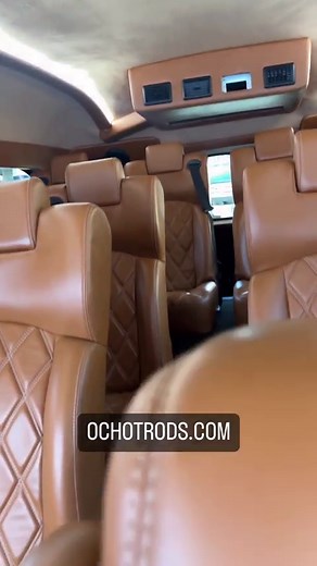 Finishing up the mini bus @qualitycoachwork doing a fantastic job! #ochotrods #orangecountyhotrods #fabrication #internationaltruck #hotrod #custom #bagged #leatherinterior #slammed #24inchwheels | Orange County Hotrods