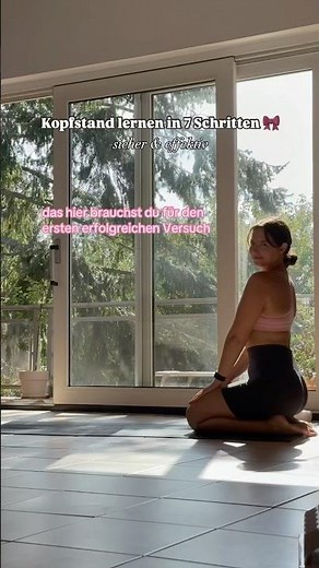 Das hier brauchst du für deinen ersten erfolgreichen Kopfstand #yogatipps