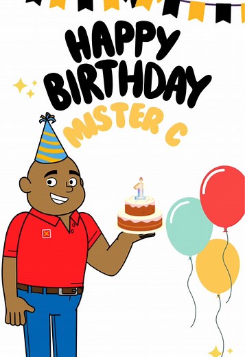 Celebrating One Year of Mr. C's Animated Math Journey