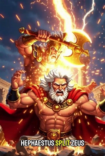 Zeus and the birth of Athena – one of the most shocking stories in Greek mythology ⚡