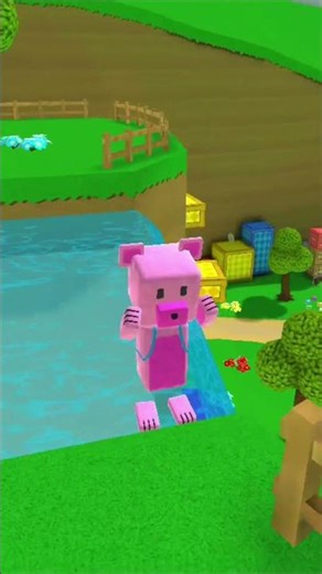 I'm hiding from turtle #superbearadventure #bear #shorts #roblox #minecraft #panda