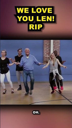 Len Goodman Dancing With The Stars Tribute
