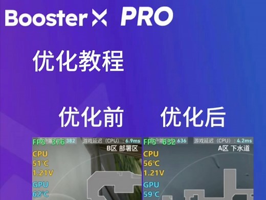 Boosterx | Windows电脑系统性能优化工具！提升游戏帧率，提高硬件整体性能释放！提升游戏稳定性和流畅度！#系统优化 ＃游戏优化 #游戏帧数