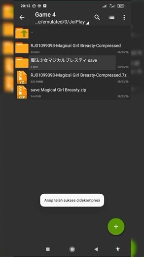 [ Magical Girl Breasty ] cara pasang gane + save data #tutorial #gameplay #joiplay