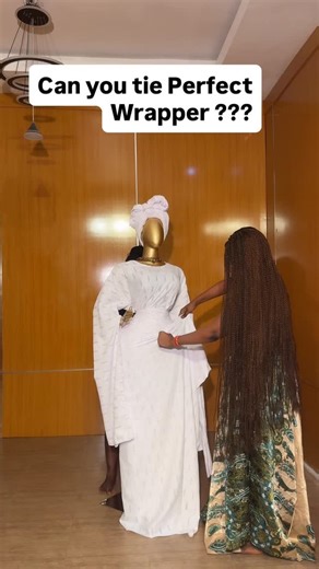 NO1 AFFORDABLE READY TO WEAR. | Dng : Can we av the wrapper tutorial of the white ? yes my QUEEN 💃🏿🤩 I can’t tie wrapper (this video is for you ) Dng : can I av the... | Instagram