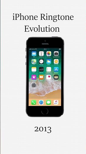 iPhone ringtone marimba Evolution #apple #iphone #old #new #marimba