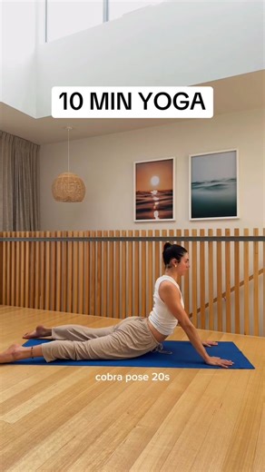 10 min full body yoga class to soften tight muscles and improve mobility and flexibility! | Yoga Wisdom