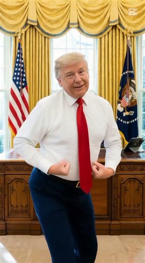 Donald Trump dance to big guy (spongebob)