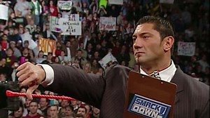 Batista chooses his WrestleMania 21 opponent: Raw, February 21, 2005