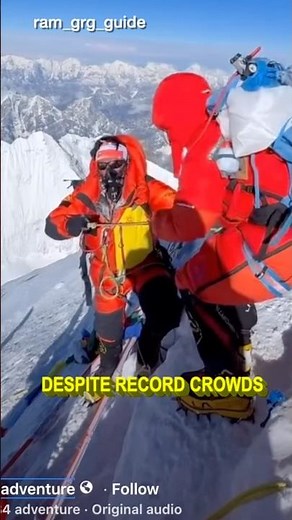 Everest Dodges a Disaster | 2026 Season #shorts