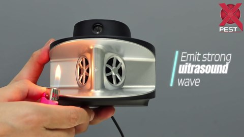 X-PEST Ultrasonic Mouse Repeller Plug in, 2024 Upgraded Rodent Repellent for Mice/Rats/Squirrels, 3 Modes & 500 sq ft Coverage, Humane Pest Control for Home, Garage, Office (Safe for Pets & Kids)