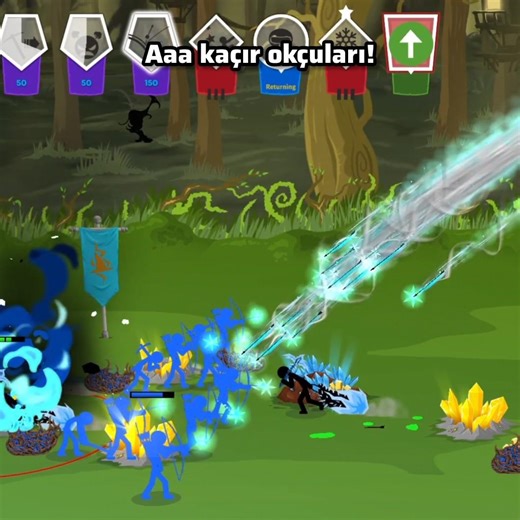 ARCHIDONS FIRE! Harun Kaçır Okçuları! #stickwarlegacy #stickwarsaga #shorts #gaming