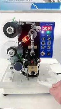 How To Set Up And Operate HP-280P Coding Print Machine Correctly? Beginners Must See The Tutorial
