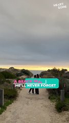 A Romantic Beach Walk Turns into the Ultimate Surprise!