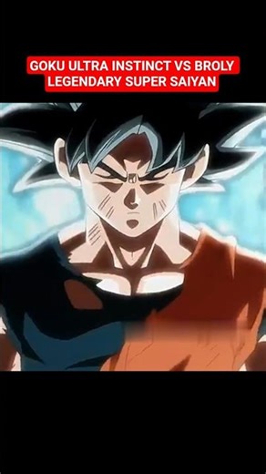 Ultra Instinct Goku vs Broly 🐉 Insane Battle #shorts