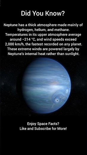 Why Neptune Has The Fastest Winds In The Solar System