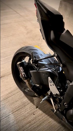 2025 ZX6R Cold Start SC Project CR-T (Full Exhaust) Moore Mafia Tuned ♨️ #zx6r #kawasaki #exhaust