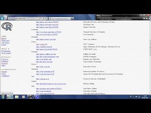 installer R sur Windows