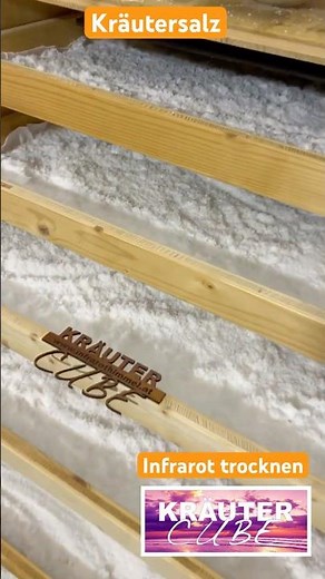Salz | Kräutersalz | Selber herstellen mit der Kräutercube #wildkräuter #kräuter #salz #ernährung