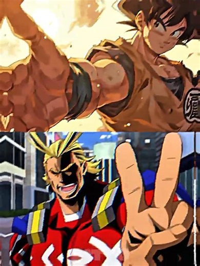 Anime character's best physique challange #anime #gym