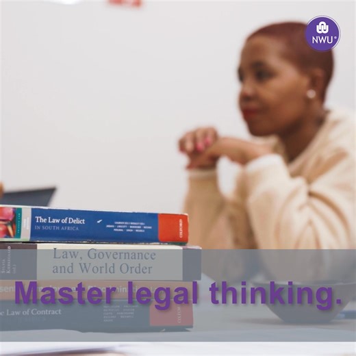 Lead with knowledge, inspire with impact. Take your legal career further with NWU Law postgraduate studies. Applications are open, secure your spot: https://brnw.ch/21wWZHA #MyNWU #NWUPostgrad | NWU - North-West University