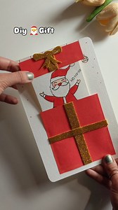 10K views · 870 reactions | Diy Cute Santa gift Card#reels #diy #handmade#christmas#christmascard#santaclaus #cards#cardmaking#christmasgiftideas#christmascardmaking | Kajal's Creative Corner | Facebook