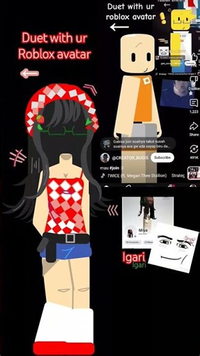 duet w ur Roblox avatar #emoji #igari #juminocore #fyppp