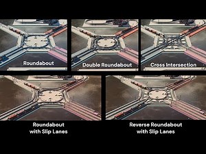 Satisfactory - 4-Way Train Junction Comparison