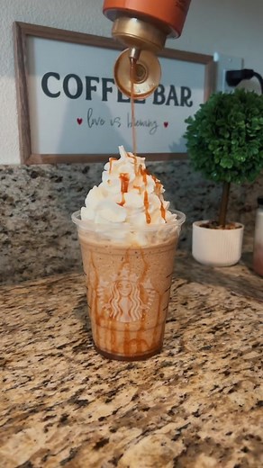 Homemade Caramel Frappuccino Recipe