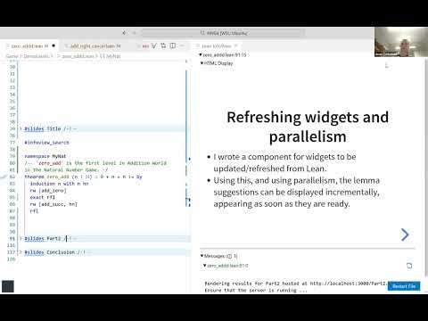 Jovan Gerbscheid - Writing proofs by clicking (Lean Together 2026)