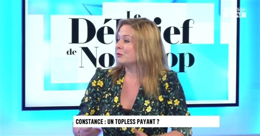 Non Stop People - Constance seins nus : l’humoriste quitte le plateau de Non Stop People en larmes (exclu vidéo)