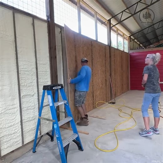 Most People DON'T Do THIS to Their Barn #BarnBuild #Barn #DoItYourself #BuildingThings | Piney Grove Homestead and Mini Farm