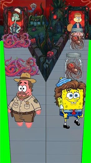 Snake Man Patrick Vs SpongeBob Scorpion