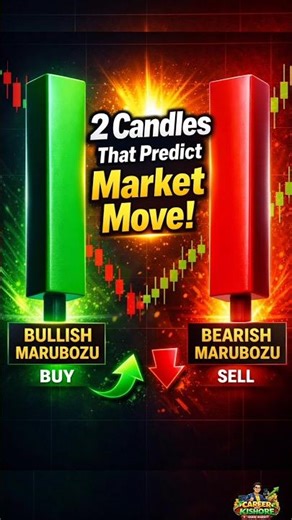 Powerful Candlestick Pattern for Trading | Bullish Marubozu vs Bearish Marubozu