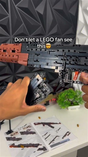 They’ll want our AK47 brick set🫣